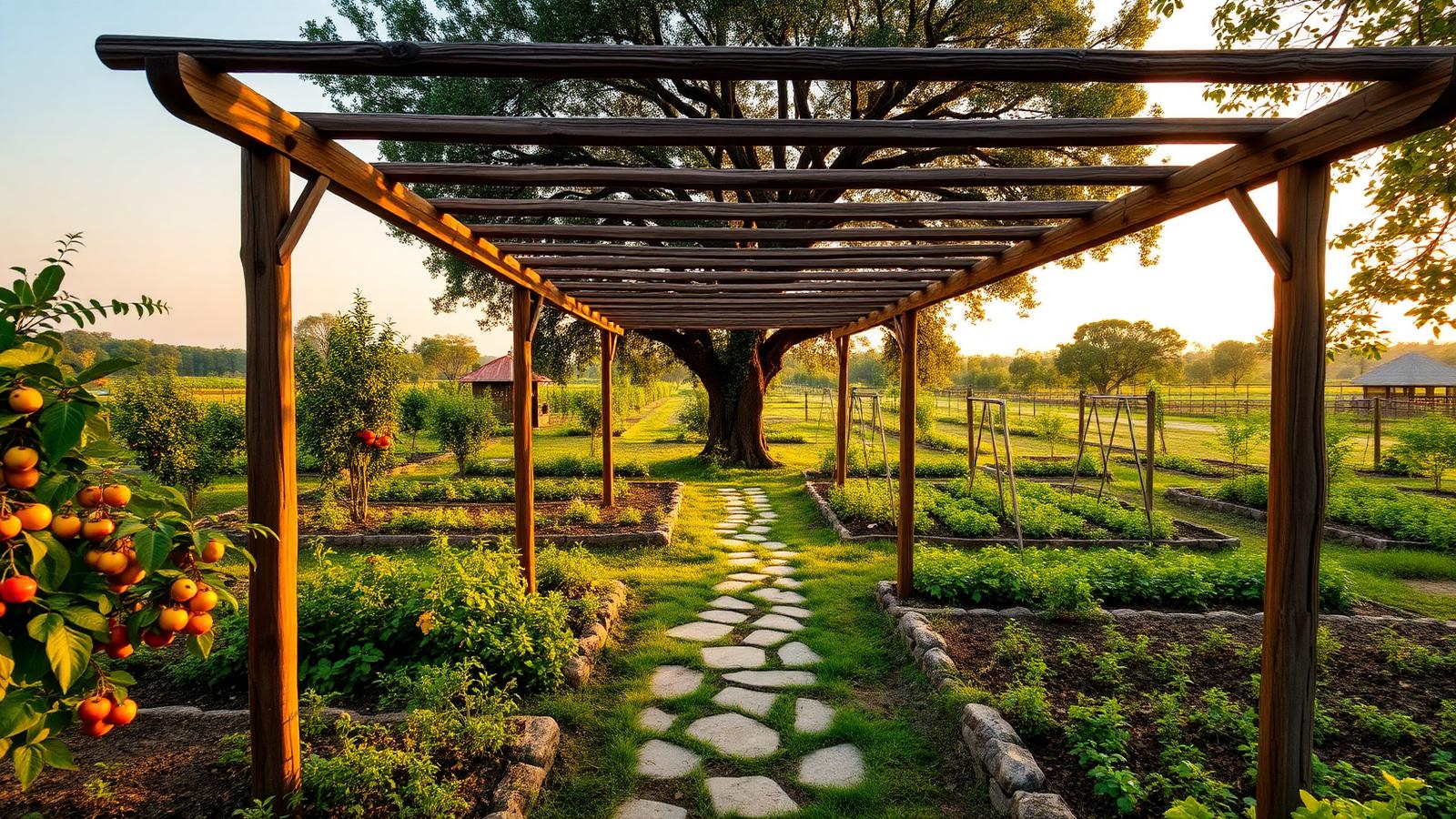 Farmhouse Garden Design